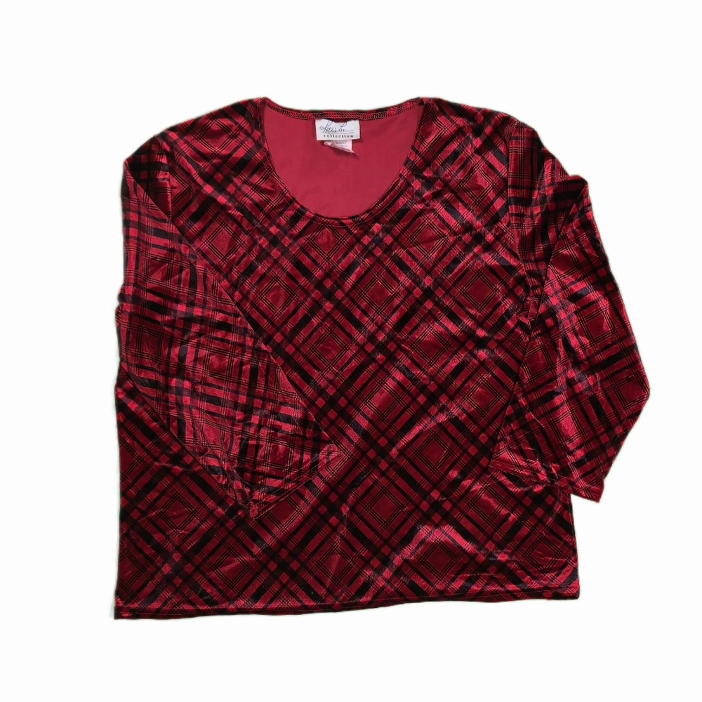 Kathie Lee Collection Vintage‎ Women's Long-sleeved T-shirt
